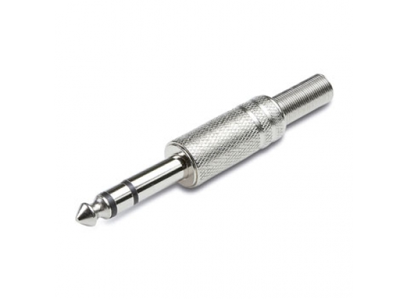 Egitana Ficha Jack 6,3mm Macho Stereo Metálico Egitana Ficha Jack 6,3mm Macho Stereo Metálico
